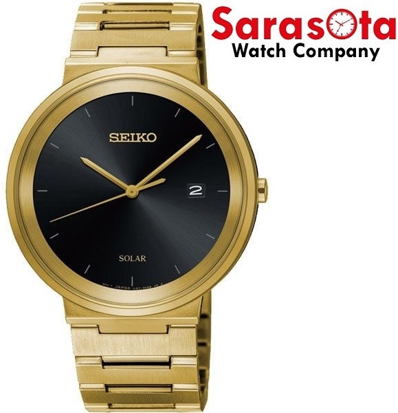 seiko core analog solar watch